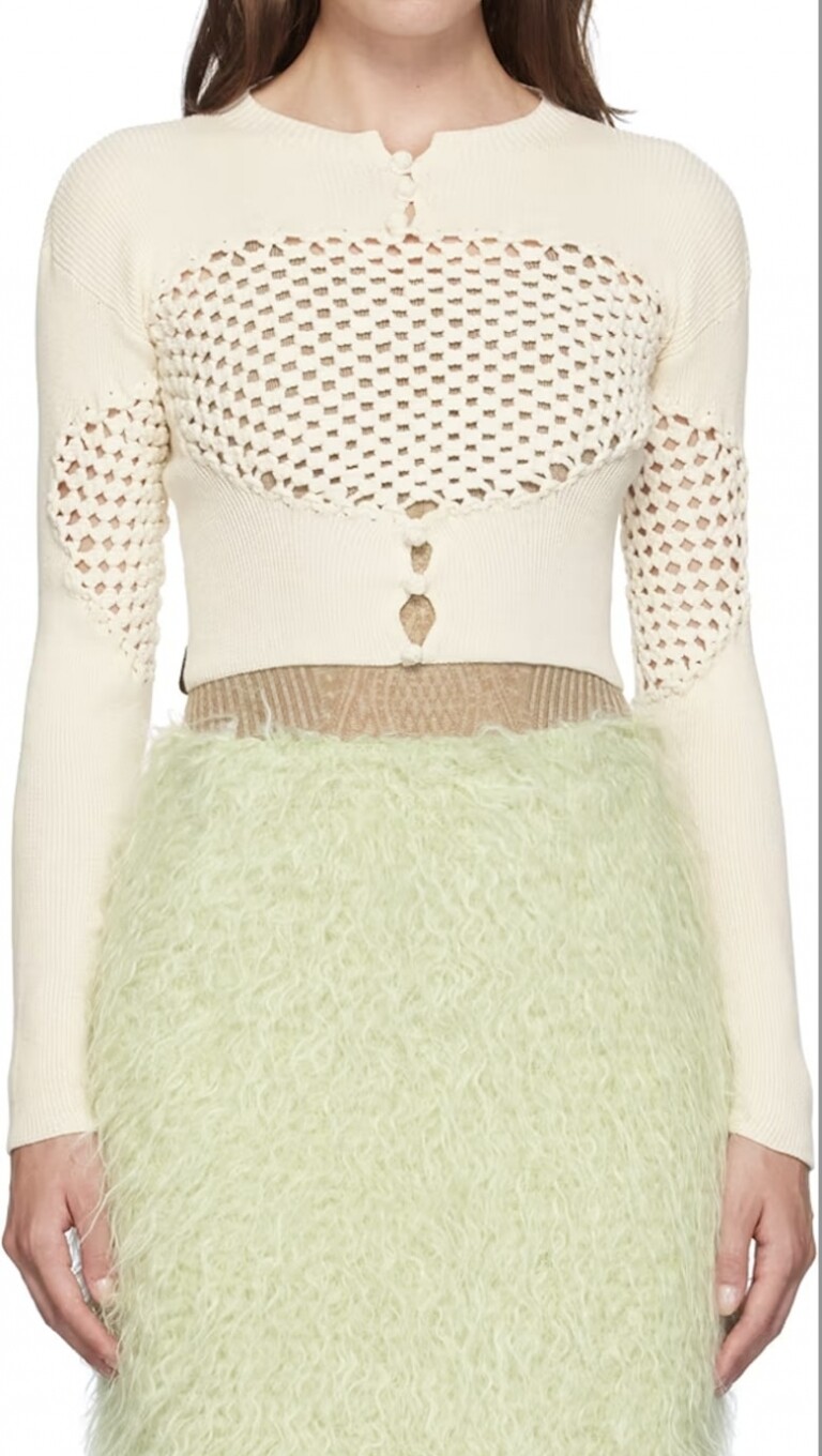Off-White Amanda Crop Top